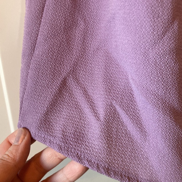 BBA 1X Lilac Ruffle Top - Picture 7 of 12